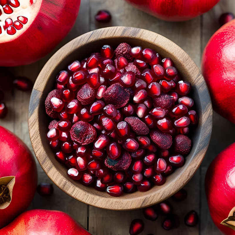 Freeze Dried Pomegranate Seeds