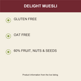 Alara Gluten Free Delight Muesli benefits