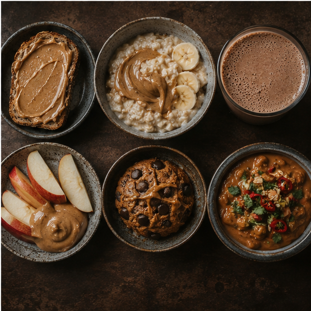Six ways to use organic almond butter