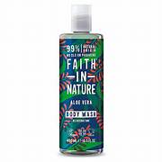 Authentic Faith in Nature Aloe Vera Body Wash packaging