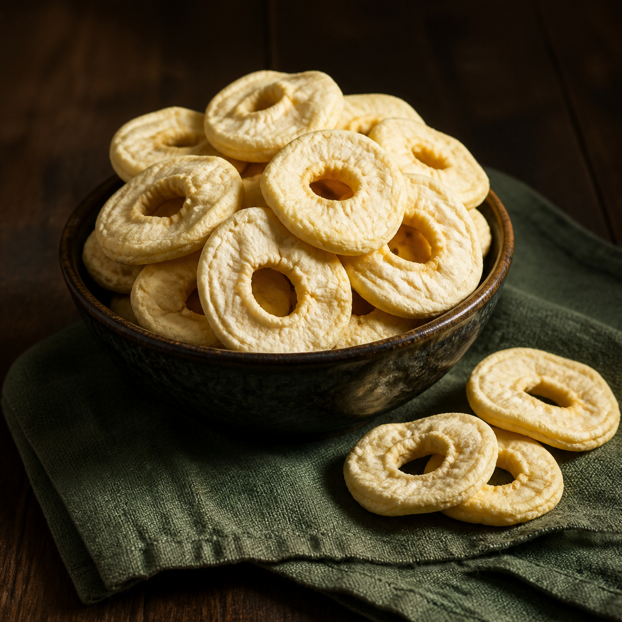 Apple Rings — serving suggestion
