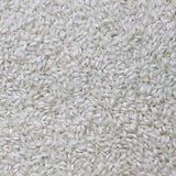 Extreme close-up of organic arborio rice