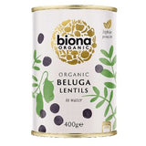 Biona Organic Black Beluga Lentils pack