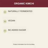 Biona Organic Kimchi product facts