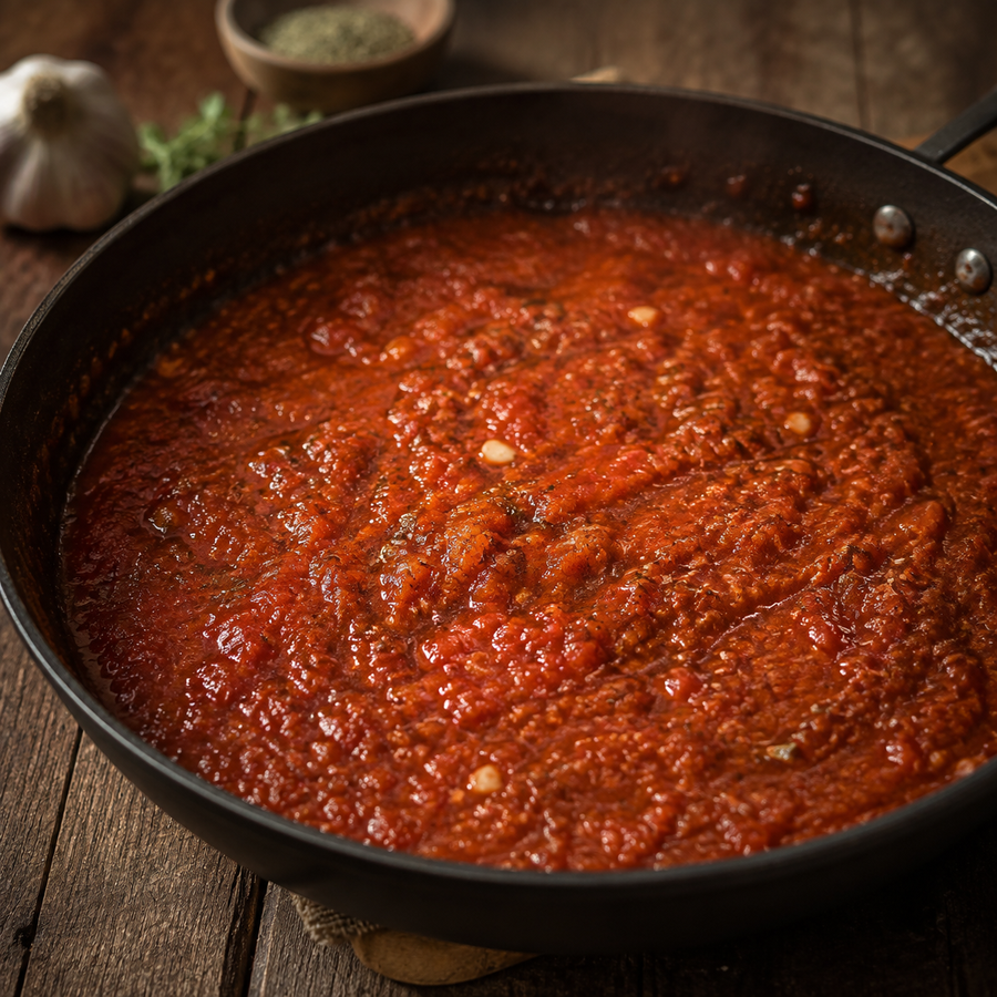 Chopped tomatoes recipe idea