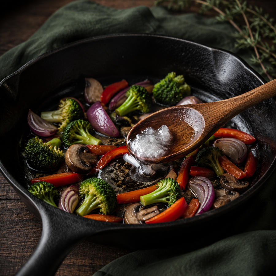 Cooking with Biona Organic Coconut Oil Cuisine