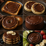 Six serving ideas for dark cocoa spread