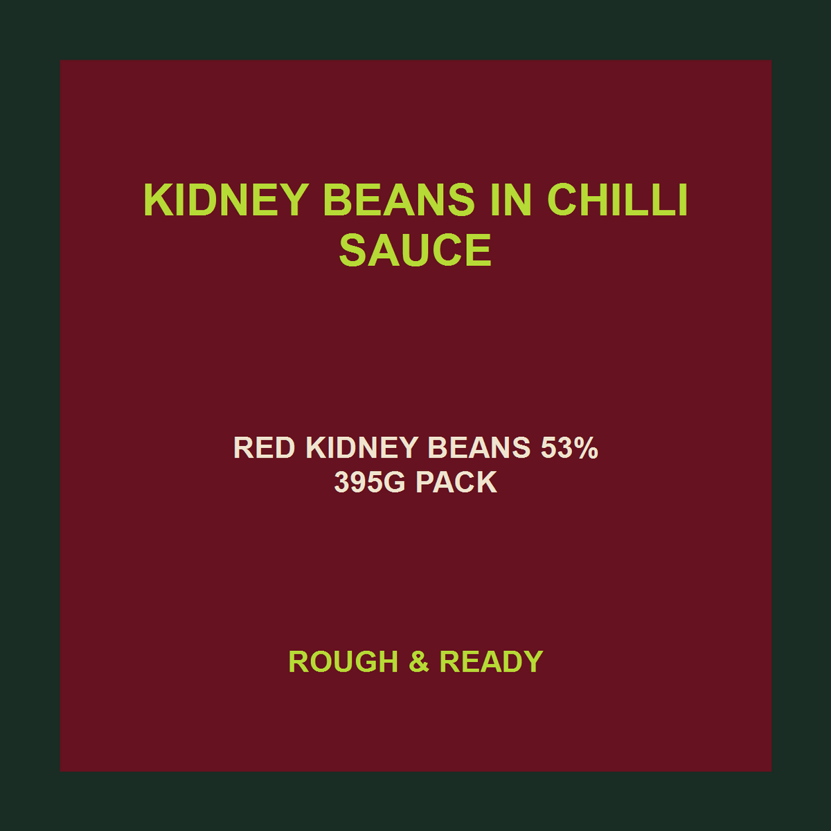 Biona Organic Kidney Beans in Chilli Sauce — product facts