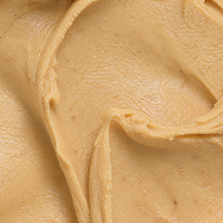 Extreme close-up of Biona organic smooth cashew butter