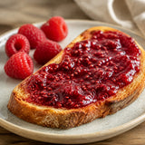 Bionova Organic Raspberry Jam — serving suggestion