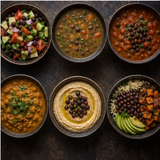 Six ways to use organic black chickpeas