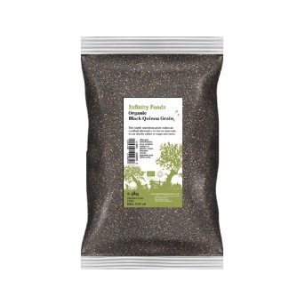 Infinity Foods Bulk Organic Black Quinoa Grain