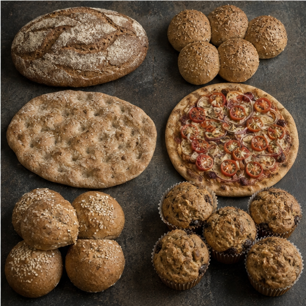 Six ways to use gluten-free brown bread flour