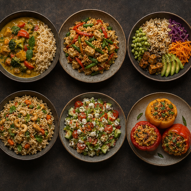 Six ways to use organic brown jasmine rice