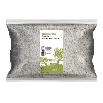 Infinity Foods Bulk Organic Brown Rice Flakes