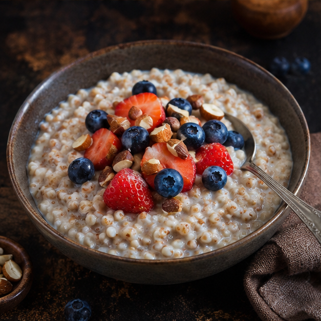 Organic buckwheat groats recipe idea