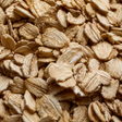Infinity Foods bulk organic rolled oatflakes extreme close-up