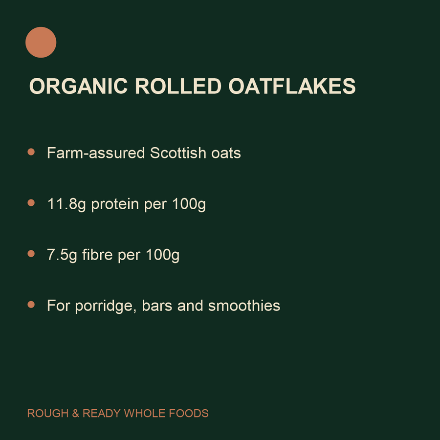 Infinity Foods bulk organic rolled oatflakes benefits
