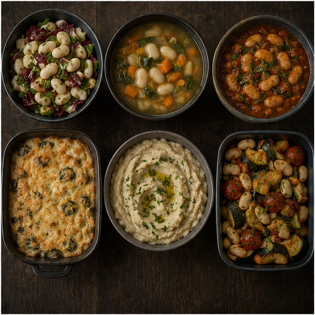 Six ways to use organic butter beans