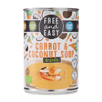 Free and Easy Carrot and Coconut Soup