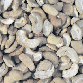 Cashew Nut Pieces — extreme close-up