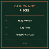 Cashew Nut Pieces — product facts
