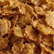 Gluten-free cereal flakes extreme close-up