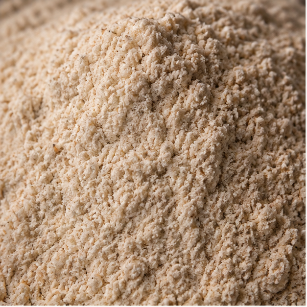 Chapati flour extreme close-up