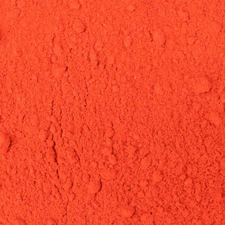 Extreme close-up of organic chilli powder