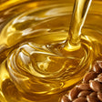 Clearspring Organic Flax Seed Oil — macro ingredient hero