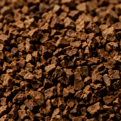 Clipper Organic House Blend Instant Coffee — ingredient-only macro hero
