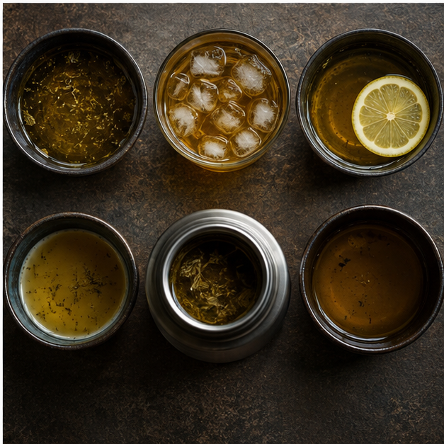 Six serving ideas for Clipper Organic Cleanse tea