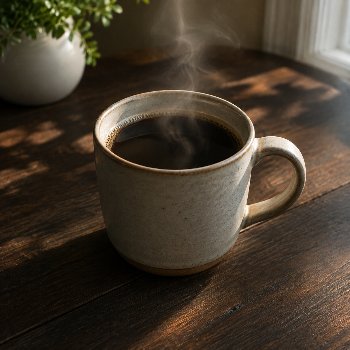 Preparing Clipper Organic Instant Decaf Coffee