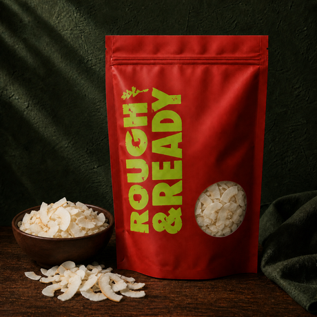 Rough and Ready Coconut Chips pouch