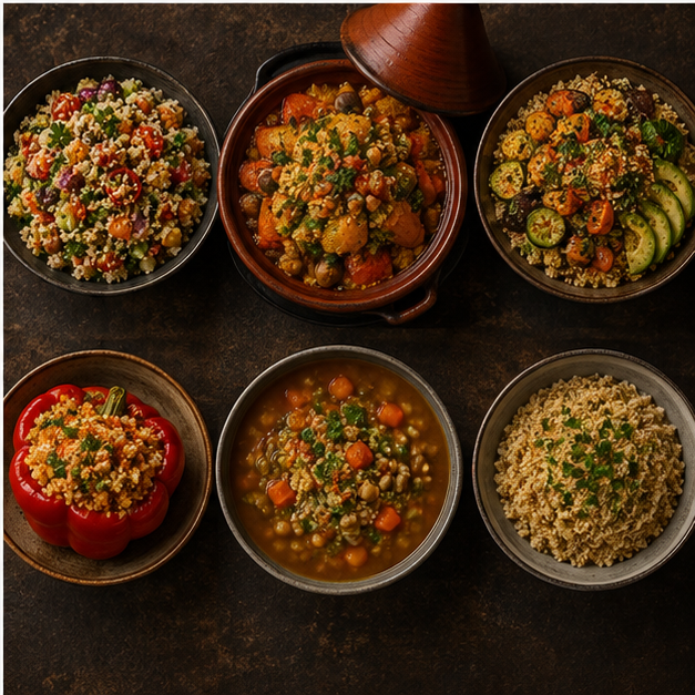 Six ways to use organic wholemeal couscous
