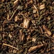 Organic dandelion herbal tea extreme close-up