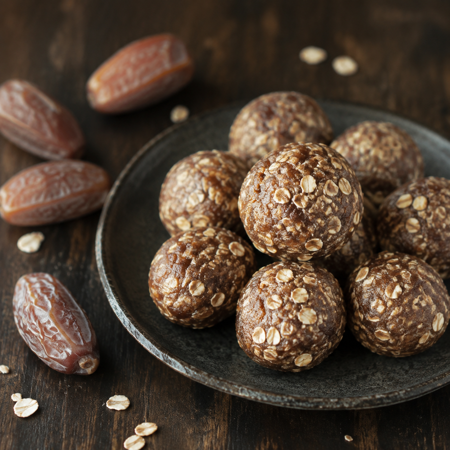 Date and oat energy bites
