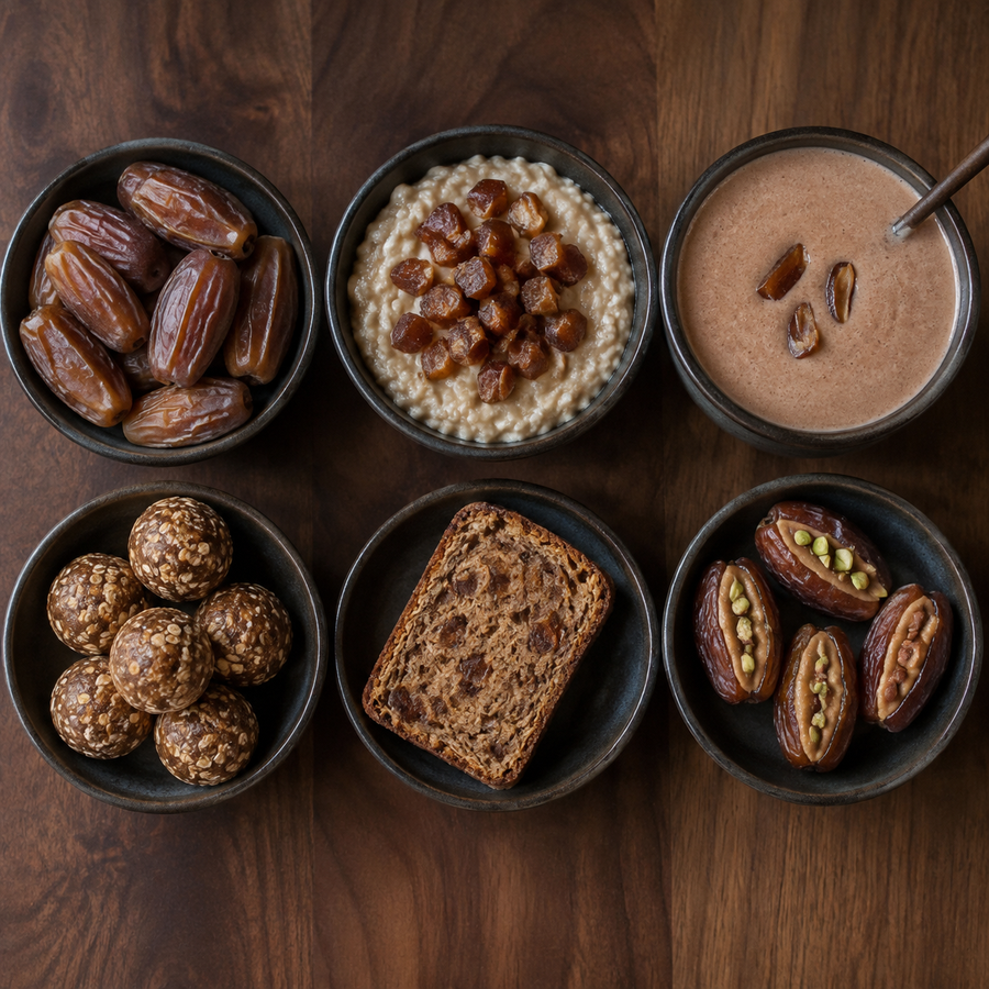 Six ways to enjoy organic Deglet Nour pitted dates