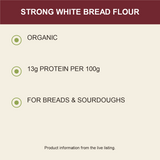 Strong white bread flour benefits