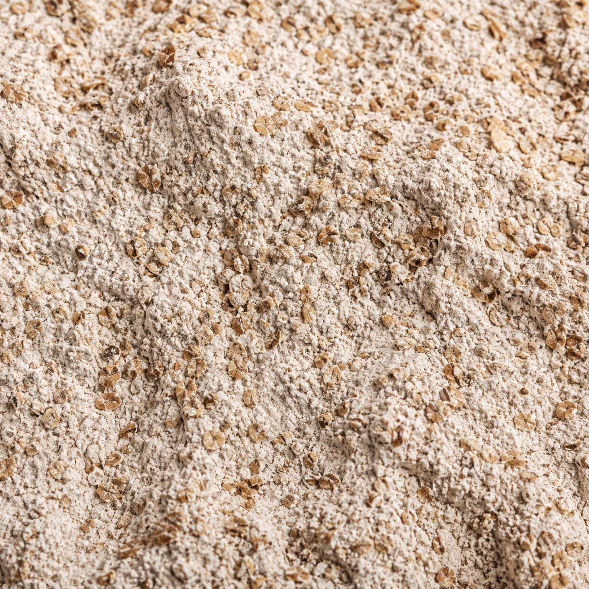 Doves Farm Organic Malthouse Bread Flour — extreme close-up product hero