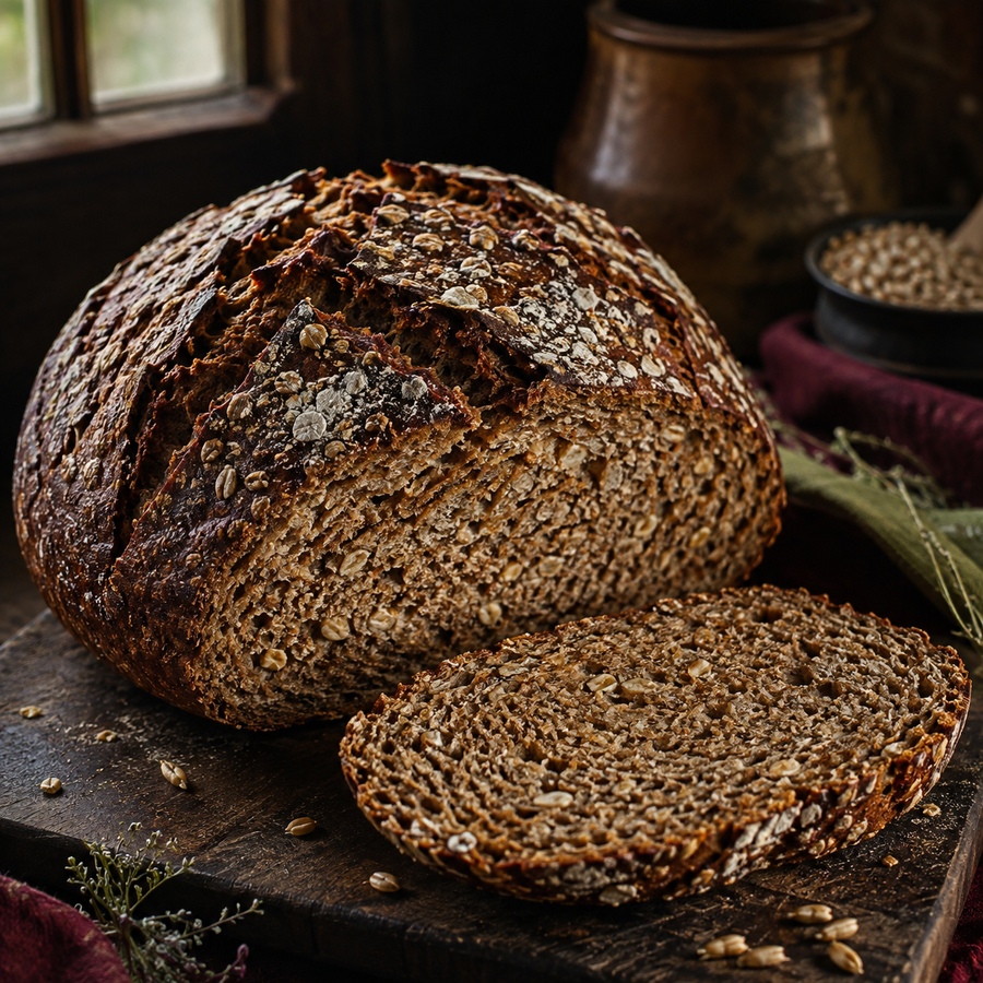 Doves Farm Organic Malthouse Bread Flour — serving suggestion