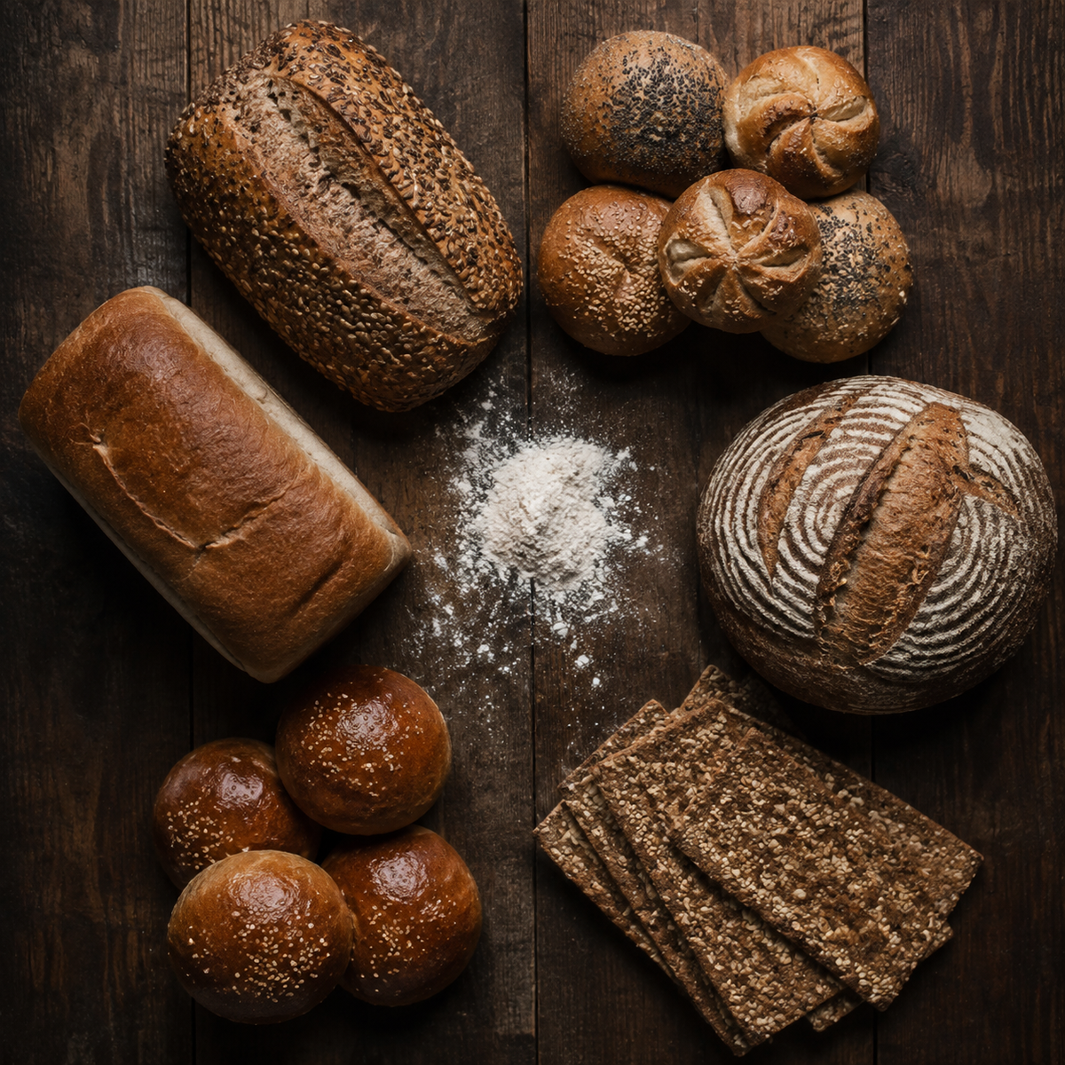 Doves Farm Organic Malthouse Bread Flour — six serving ideas