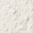 Extreme close-up of organic plain white flour