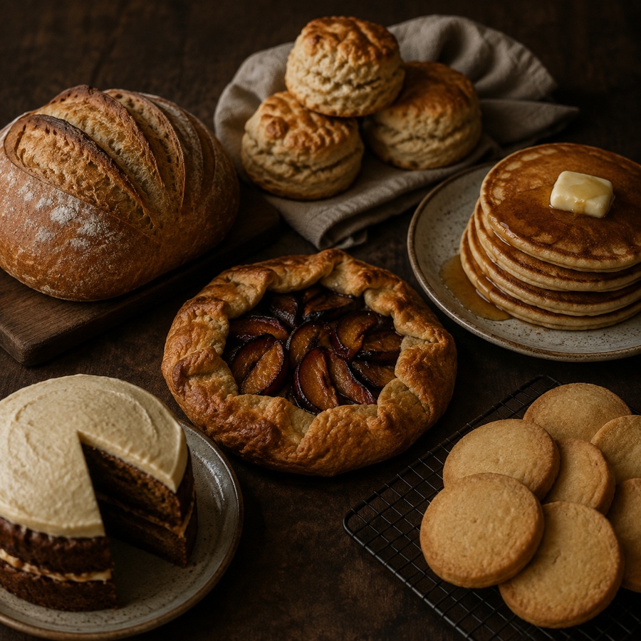 Ways to use wholemeal spelt flour