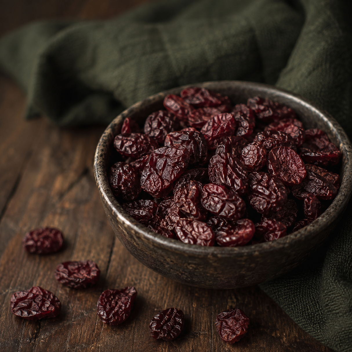 Dried sweetened cranberries natural serving