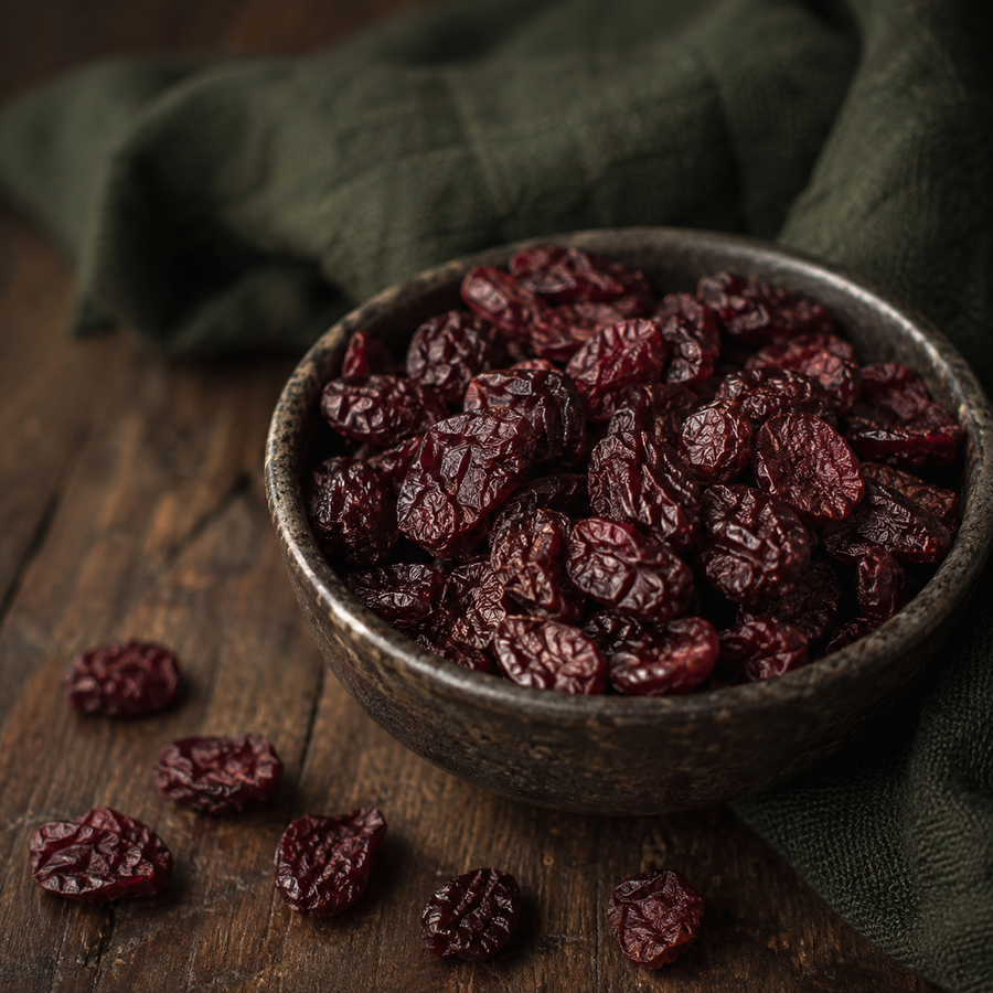 Dried sweetened cranberries natural serving