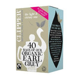 Authentic Clipper Organic Earl Grey Tea packaging