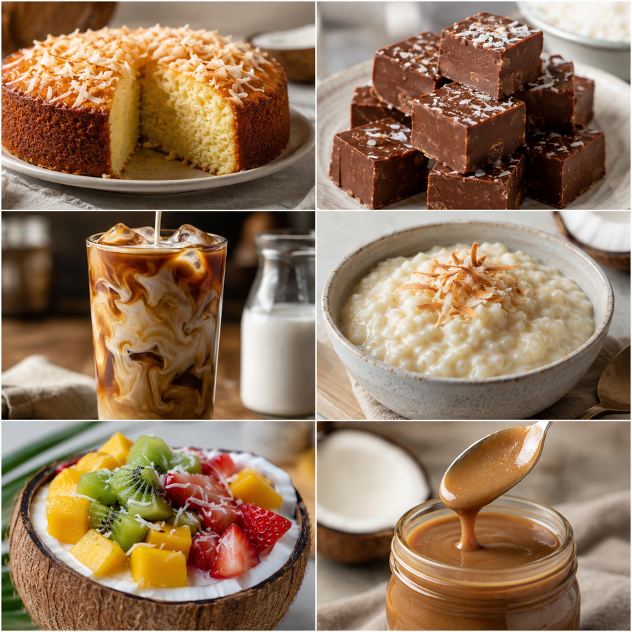 Six ways to use condensed coconut milk