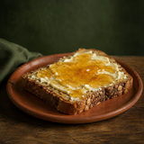 Set honey served on toast