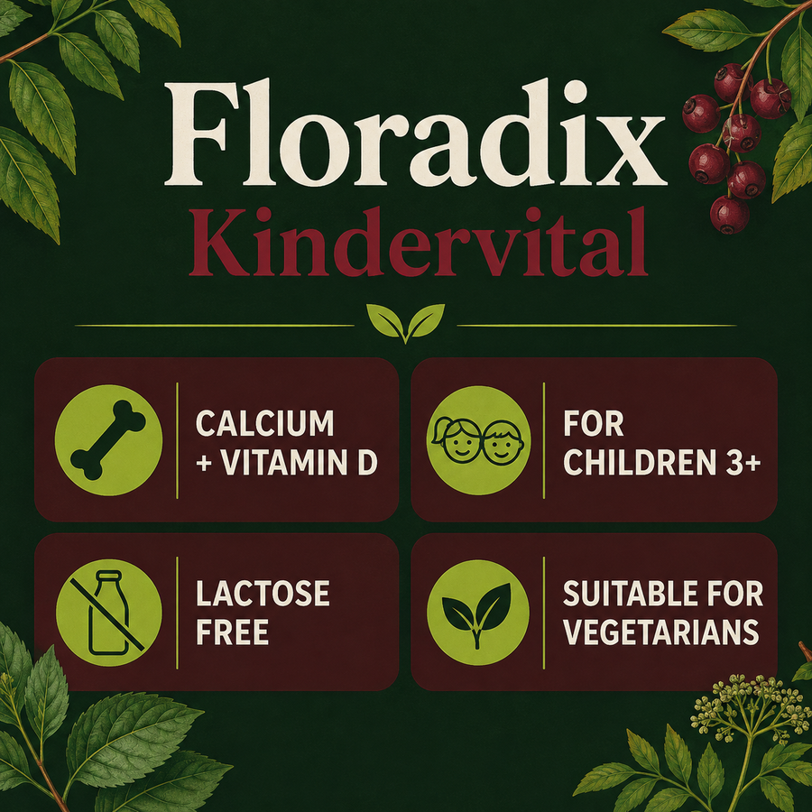 Floradix Kindervital supported product facts